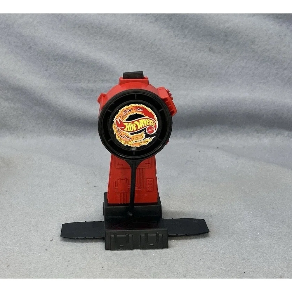 Hot Wheels 1995 Steering Wheel Throttle Red Black Mattel